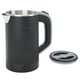 thumbnail image 3 of Hervidor de té eléctrico Apagado automático Protección contra ebullición en seco Hervidor de agua de acero inoxidable para viajes 800 ml Negro Enchufe de EE. UU. 110 V 60 HZ, 3 of 5