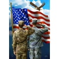 thumbnail image 3 of Briarwood Lane America's Heroes Patriotic Garden Flag, 3 of 4