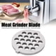 thumbnail image 4 of La Cuchilla De Cicatriz Eléctrica, El De Molienda De Acero Inoxidable, El Agujero Redondo De 2 Piezas Para El Molinillo De Carne De 5# De Carne O El, 4 of 7