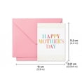 thumbnail image 2 of 10 Pack Foiled 5.9 X 4.4 in Mothers Day Cards Pack with Envelopes and Stickers, 6 Floral Designs Mother's Day Cards Pack with Printed Message Inside,C(Blue), 2 of 5