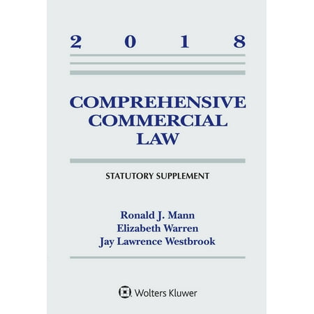 Comprehensive Commercial Law : 2018 Statutory