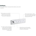 thumbnail image 4 of Kohler K-26348-9 Anthem Four Function Thermostatic Valve Trim Only - Black, 4 of 6