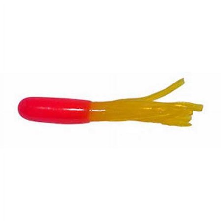 Big Bite Crappie Tubes 1.5' 10ct Pink/Yellow