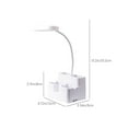 thumbnail image 3 of Fwttom Malleable Multifunctional Desk Lamp, Rechargeable Eye Protection Small Desk Lamp Study Lamp Multifunctional Desk Lamp Feel Dimming Color Adjustment Small Desk Lamp, 3 of 6