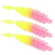 thumbnail image 4 of Cebos blandos, 10 piezas de cebos blandos, dobles colores, cebos blandos, kit de cebos blandos meticulosamente diseñado, 4 of 9