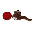 thumbnail image 4 of MANZANA ROJA Y GUSANO, Marionetas de Mano de Peluche, Juguete Suave para Bebés y Niños, 4 of 9