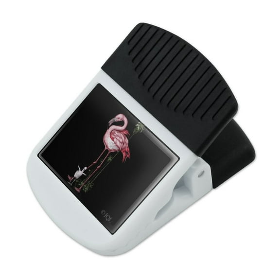 Pink Flamingos Palm Tree Refrigerator Fridge Magnet Magnetic Hanging Hook Note Snack Clip