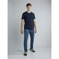thumbnail image 3 of George Men's and Big Men's Lightweight V Neck Tee with Short Sleeves, 3-Pack, Sizes XS-3XL, 3 of 8