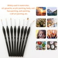 thumbnail image 7 of Versatile Miniature Paint Brushes Ideal for Model Art Painting and Detailing, 7 of 7