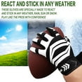 thumbnail image 3 of FINGER TEN Football Receiver Gloves Youth Receiving Gloves Pro 3.0 Durable Breathable Flexible White Red Black Blue Small Large Medium X-Large, 3 of 7