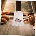 thumbnail image 4 of GAXIRE Composite Linen Drawstring Bread Bag for Bakery Use 1Set, 4 of 8