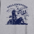 thumbnail image 3 of Yellowstone - Theres Work To Be Done - Women's Oversized Graphic T-Shirt, 3 of 6