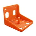 thumbnail image 2 of Livestock Salt Block Holder, Heavy-Duty Plastic Lick Block Feeder, Wall-Mounted Mineral Block Bracket for Cattle Goats Sheep Horses-8x8x8Inch(Orange), 2 of 5