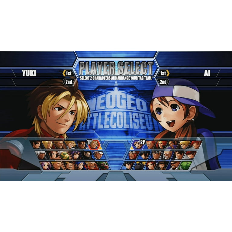 NeoGeo Battle Coliseum Sony Playstation 2 Game
