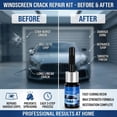 thumbnail image 4 of Windshield Repair Liquid Kit 3ml Auto Glass Crack Chip Repair Resin for Front Windshield, 4 of 9