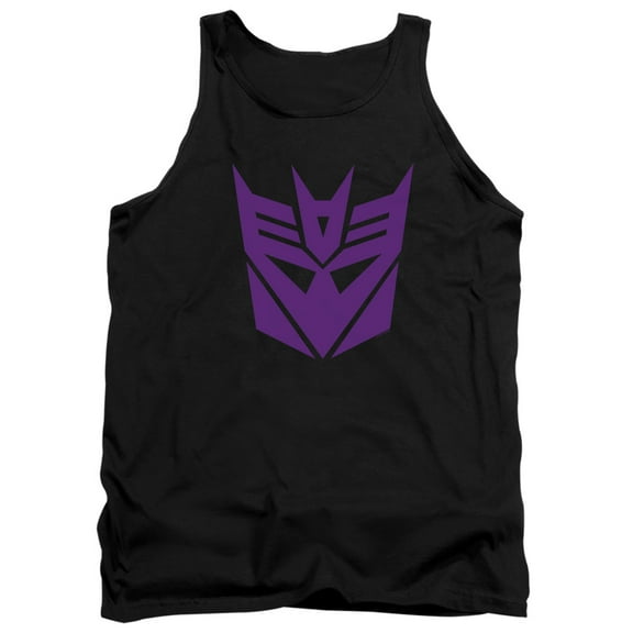 Transformers Decepticon Adult Tank Top Black