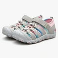 thumbnail image 2 of Weestep Boys and Girls Closed Toe Quick Dry Beach Hiking Sandal(6 Toddler, Grey/Pink), 2 of 7