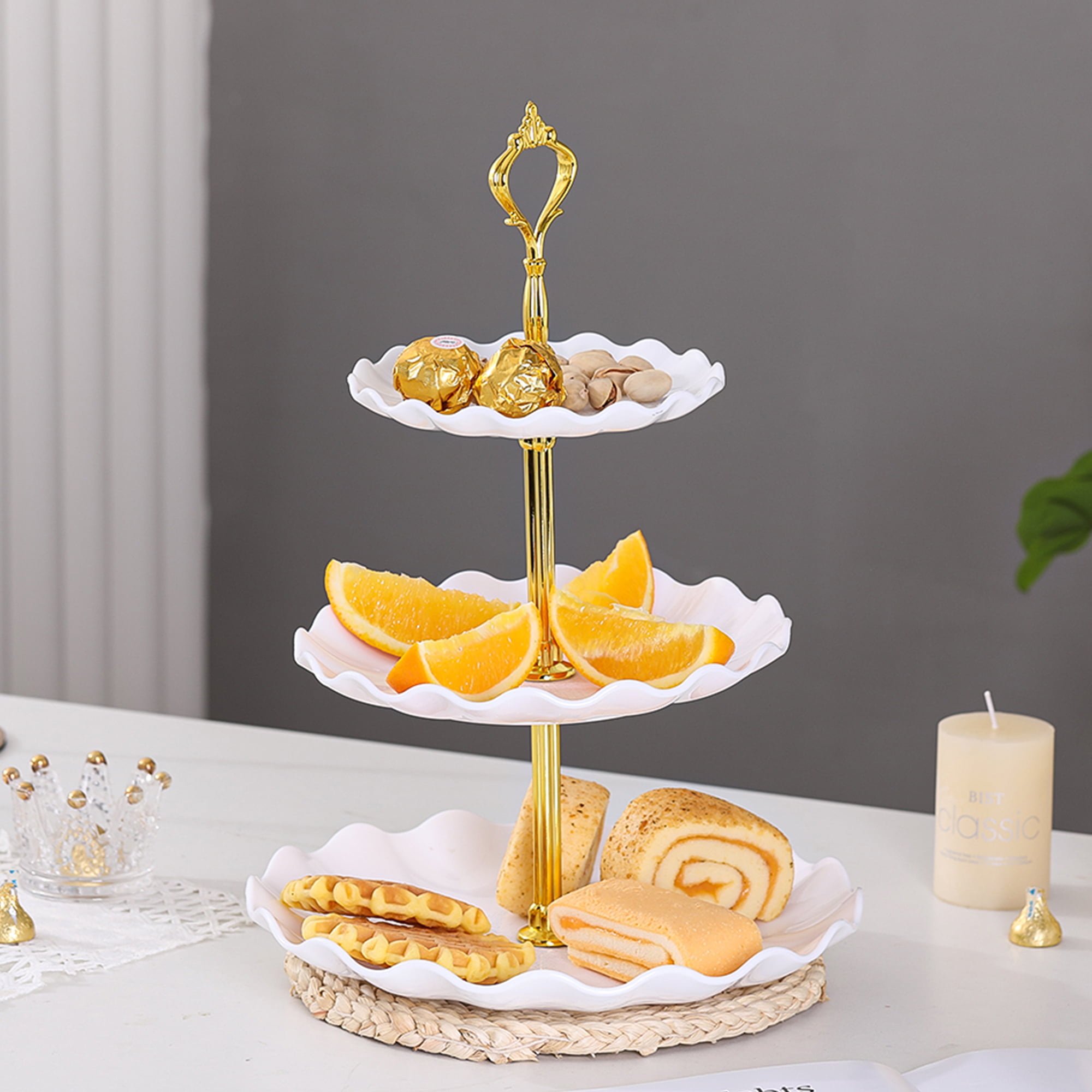 Crystal Ball Cake Stand Wedding Party Cake Decoration Crystal Ball  Accessories | eBay