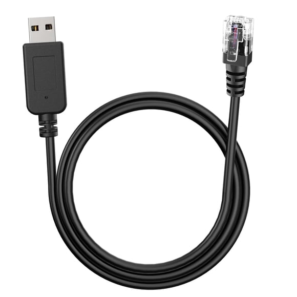 Jsvecip Cable detector de radar, cable de enchufe USB a RJ11, para detector de radar Escort Radenso XP Uniden Beltronics Cobra Whistler, cable de alimentación de repuesto para detectores de radar.(RJ1