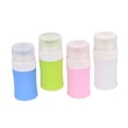 thumbnail image 3 of YSNOOWE 4Pcs Portable Silicone Travel Containers for Lotion and Makeup Remover Assorted Colors, 3 of 7
