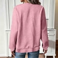 thumbnail image 4 of QQZ Textured 1/4 Zipper Sweatshirt for Women, Stand Collar Long Sleeve Pullover, Comfort Hoodies for Women Without Hood, 4 of 8