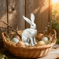 thumbnail image 5 of Garden Decor Yard Decorations Bunny Figurines Home Decor Sculptures Resin Statues for Farmhouse Courtyard Outside Lawn, 5 of 5