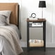 thumbnail image 3 of Mesita industrial Costway con Pies regulables mueble de madera con estructura de metal tamaño 45 x 35 x 75 cm, 3 of 6