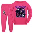 thumbnail image 1 of Addams-Pijama de dibujos animados para niños, ropa de dormir familiar para niños, ropa de casa para niñas, ropa de dormir de Navidad, novedad, 1 of 4