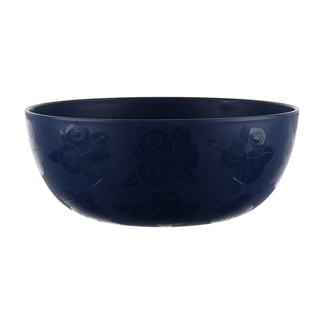 Mainstays Blueberry Polypropylene Cereal Bowl, 1 Pack, Blue
