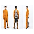 thumbnail image 3 of Welding Clothes For Men Flame Resistant Welder Protective Clothing Welder Overalls Leather Apron With Sleeves ,Durable Material, 3 of 5