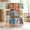 Natural, variant on EdQ Rotating Big Book Display–White: 3-Tier Kids Bookshelf for Classroom Storage, Book Organizer with Acrylic Shelves for Homeschool Organization