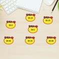 thumbnail image 3 of Uxcell 200pcs Retail Star Burst Signs 3.5"x2.8" para tienda, amarillo (Estilo 4), 3 of 6