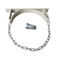 thumbnail image 4 of Luzkey Support de Cylindre de Gaz Support Mural pour Réservoir de Gaz Support de Bouteilles Support Mural Portable Support Mural en Métal Support pour Réservoirs de Propane Simple Blanc, 4 of 8