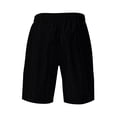 thumbnail image 6 of Glisme Mens 2 Piece Sets Summer Outfits Casual Jacquard Casual Fashion Short Sleeved Shirt And Shorts Two Piece Set Trend Matching Set Black, 6 of 8