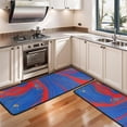thumbnail image 3 of Kitchen Rugs Sets Of 2,Blue Red Gold Marble Pattern Anti Fatigue Kitchen Mat Rugs Non Slip Washable,Decorative Kitchen Floor Mats for Kitchen,Sink,Laundry,17"x47"+17"x47", 3 of 5