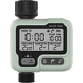 thumbnail image 1 of 2-Zone Hose Timer, Automatic Irrigation Controller with Rain Delay, Programmable Sprinkler Timer for Indoor Outdoor Balcony Garden Farm (Quality Plastic), 1 of 5