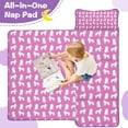 thumbnail image 4 of Cute Cartoon Poodle Dogs Toddler Nap Mats for Kids Preschool,Sleeping Mat Bag or Kids,Toddler Sleeping Bag,Toddler Nap Mat or Daycare, 4 of 6