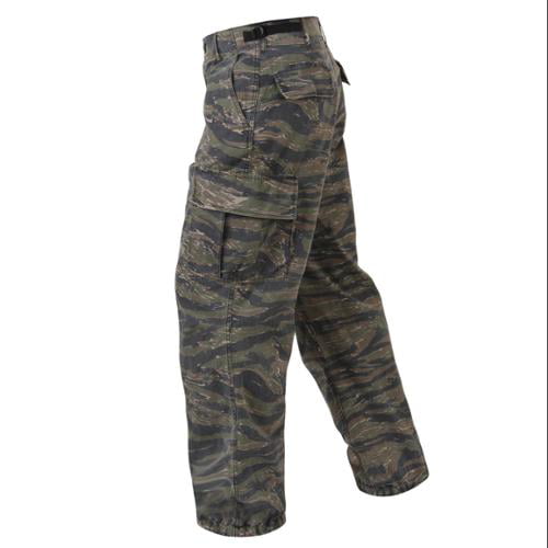 Rothco - Vietnam Era Tiger Stripe Camo US Army Pants, Fatigues ...