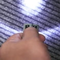 thumbnail image 3 of HAMPPLIES 10 Pcs Mini Porte-Clés Torche pour Randonneurs Activités de Plein Air Signal Acrylique Noir, 3 of 6