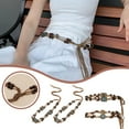 thumbnail image 3 of Retro versatile braided waist rope bohemian ethnic decorative casual waist chain Z9B5, 3 of 8