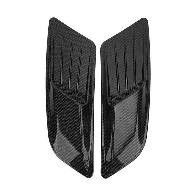 Moldura de ventilación Bling Bling para capó delantera universal Estilo fibra de carbono