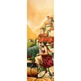 thumbnail image 3 of West, Ronald 7x14 Black Modern Framed Museum Art Print Titled - Wine Tasting II, 3 of 5