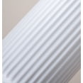 thumbnail image 4 of ILLUVA 8" Nordic Style Ribbed White Ceramic Vase, 4 of 6