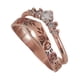 thumbnail image 3 of Conjunto de boda Xihbxyly dia del primer ministro estilo vintage flores diamantes, 3 of 4