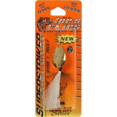 (3 pack) Joe s Flies Super Striker Elite Series Inline Spinner Royal Coachman 1/4 oz