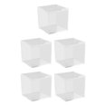 thumbnail image 3 of relayinert Mini Organisateur de Colliers en Forme de Bonbon Rangement de Colliers Transparent 12*12*12cm 5Set, 3 of 6