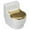 Gold, variant on Qholemyo Adhesive Wall Mounted Ashtray No Drill Fly Ash Proof Ash Tray For Bathroom