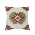thumbnail image 2 of Set of 4 Indian Hand Loomed Cushion Covers, Natural Jute pillows Covers, 18x18 Inch Hand-woven Throw Pillowcases, Home Decor Sofa Pillow covers, 2 of 6