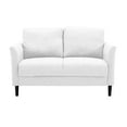 thumbnail image 4 of Naomi Home Claire Living Room Loveseat & Accent Chair, White, 4 of 6
