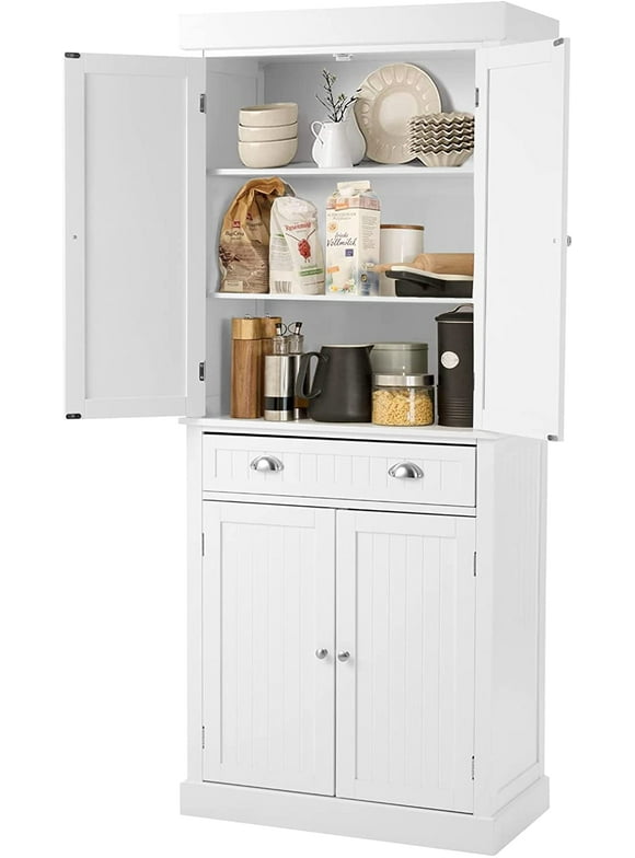White Pantry in Pantry